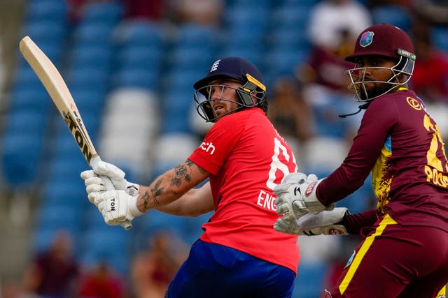 Phil Salt powered England to a record score (Ricardo Mazalan/AP)