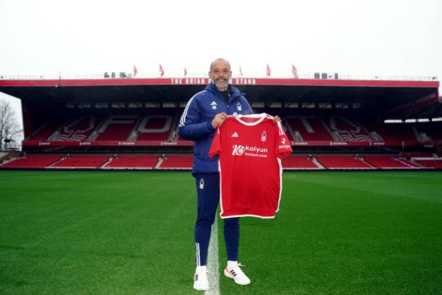 Nuno Espirito Santo was unveiled at Nottingham Forest on Wednesday (Bradley Collyer/PA)