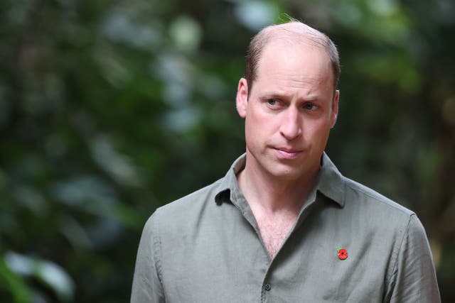 The Prince of Wales met scientists on the front line in the war against poachers and traffickers threatening endangered species on his last day in Singapore (Chris Jackson/PA)