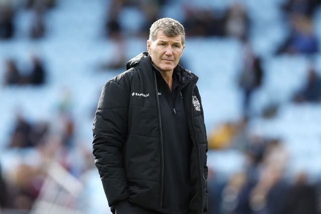 Exeter rugby director Rob Baxter (Nigel French/PA)