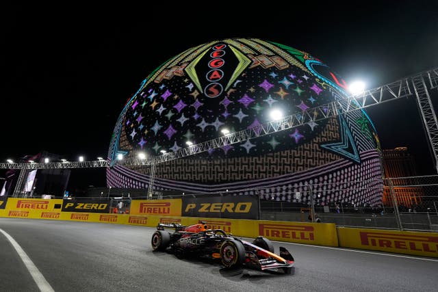 <p>APTOPIX F1 Las Vegas Auto Racing</p>