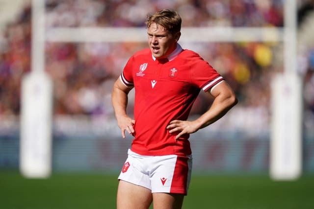 Wales fly-half Sam Costelow has suffered shoulder and hamstring injuries (David Davies/PA)