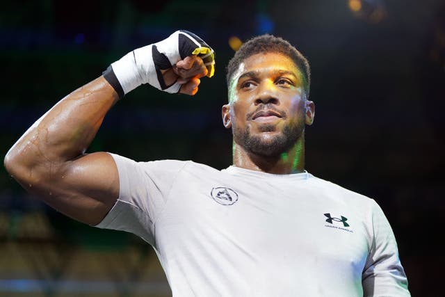 Anthony Joshua will face Otto Wallin on Saturday night (Nick Potts/PA)