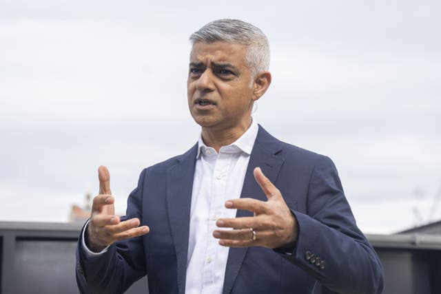 <p>Sadiq Khan, Mayor of London (PA)</p>