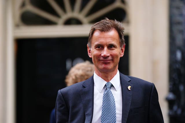 <p>Chancellor of the Exchequer Jeremy Hunt</p>