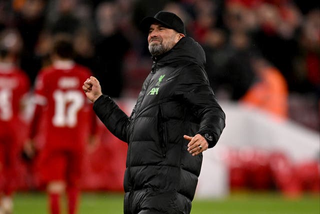 <p>Jurgen Klopp hit out at fans after Liverpool’s demolition of West Ham </p>