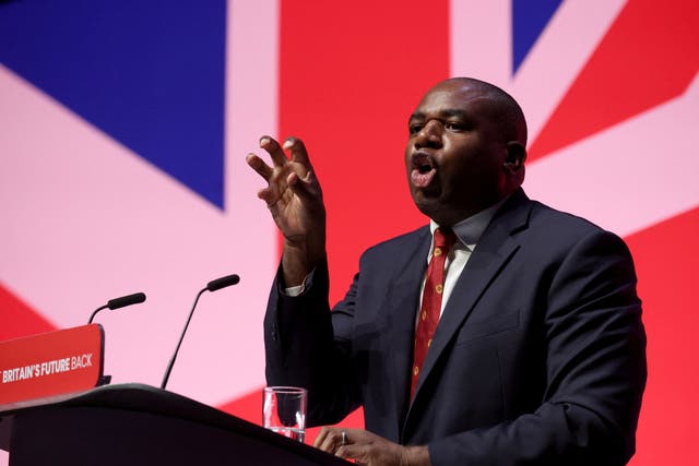 <p>David Lammy </p>