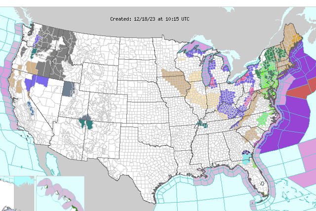 <p>Around 58 million Americans are under flood watches </p>